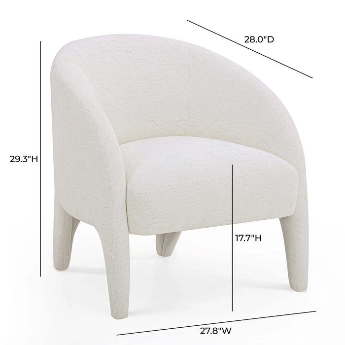 Kris Contract-Grade Chenille Accent Chair