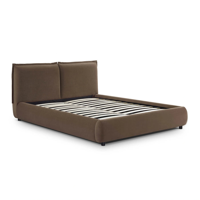 Mel Performance Faux Mohair Velvet Bed