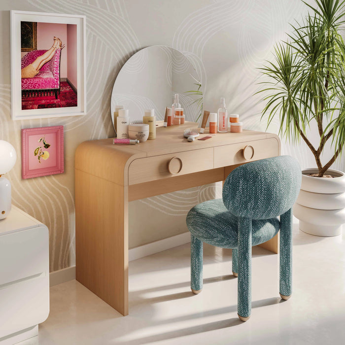 Manu Nubby Performance Fabric Side Chair