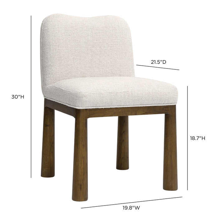 Tiara Performance Basketweave Fabric Dining Chair
