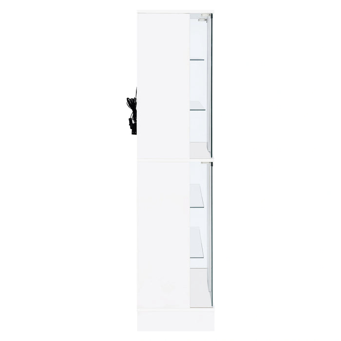 Cabra Curio Cabinet with LED Lighting
