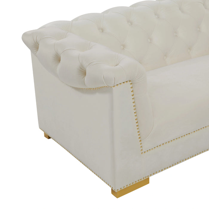 Farah 91" Performance Velvet Sofa