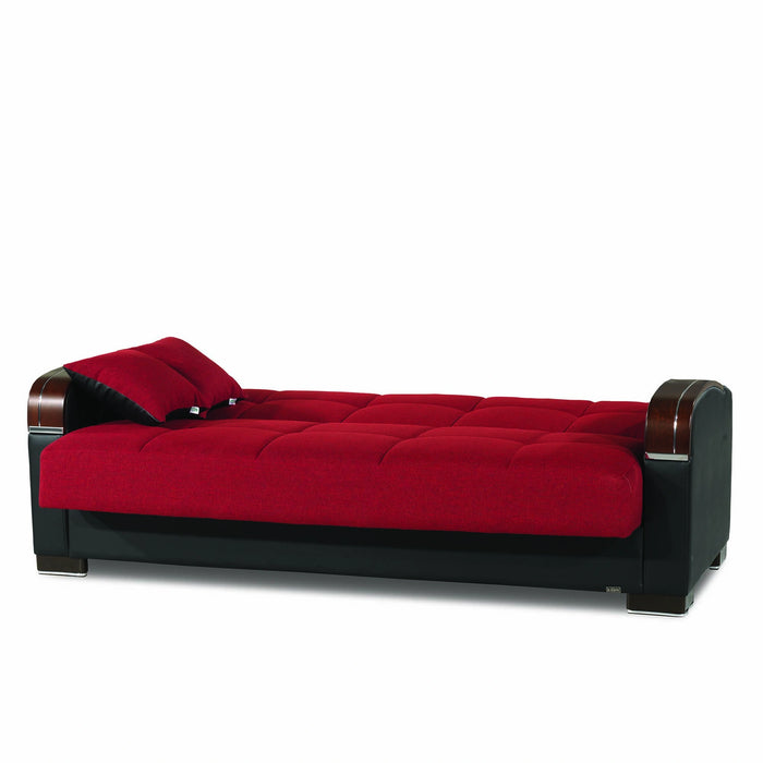 Ottomanson Mobimax Collection Upholstered Convertible Sofabed with Storage