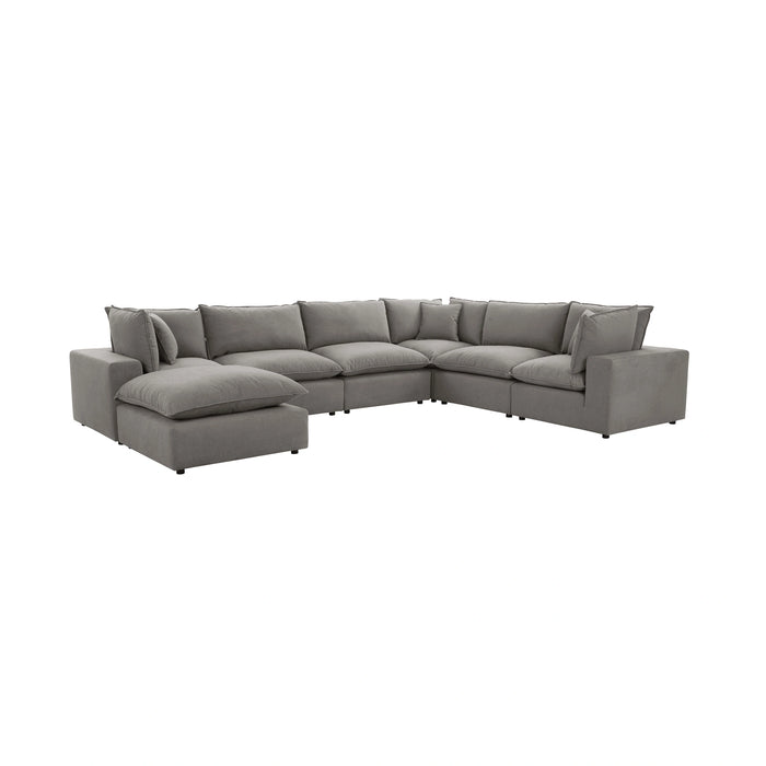 Cali 7-Piece Modular Large Chaise Sectional