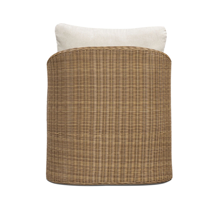 Axel Boucle Outdoor Accent Chair