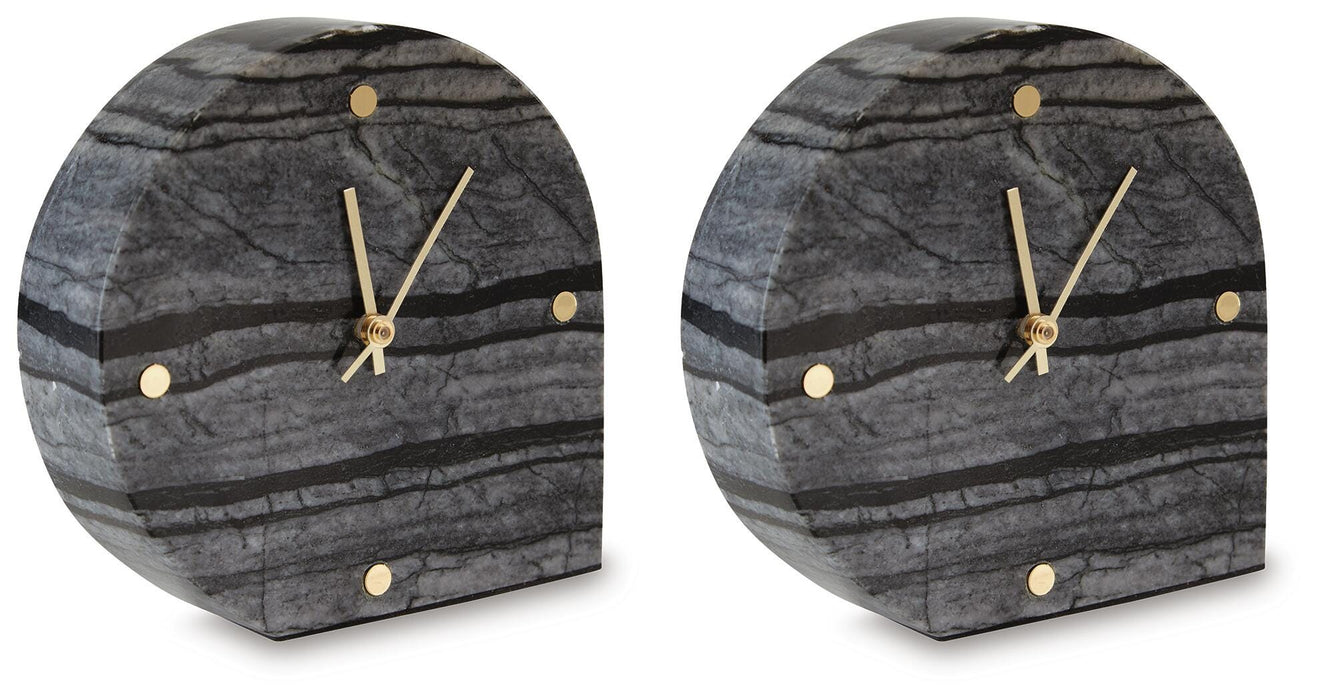 Janmour Table Clock (Set of 2) - Home And Beyond