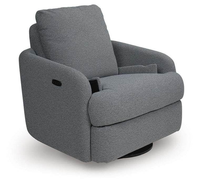 Alainmont Next-Gen Nuvella Swivel Power Recliner - Home And Beyond