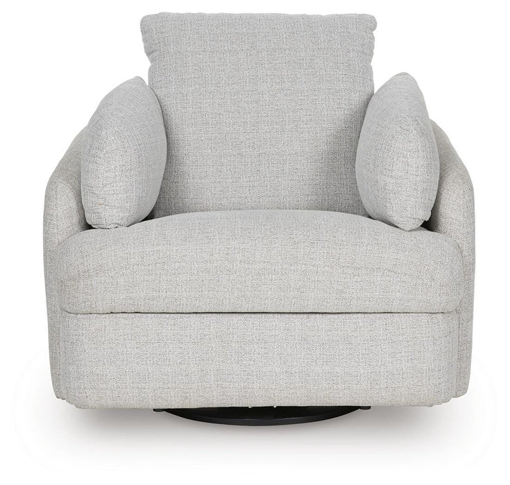 Alainmont Next-Gen Nuvella Swivel Power Recliner - Home And Beyond