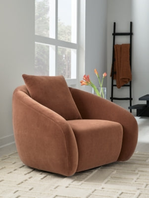 Yahya Swivel Accent Chair - Home And Beyond