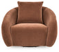 Yahya Swivel Accent Chair - Home And Beyond