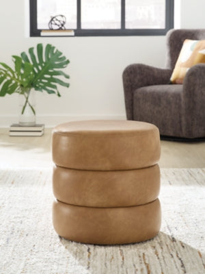 Ummi Swivel Accent Ottoman - Home And Beyond