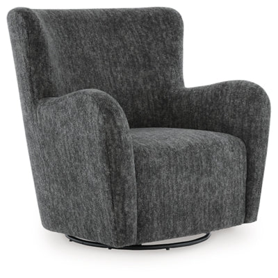 Rowenburg Swivel Glider Accent Chair - Home And Beyond