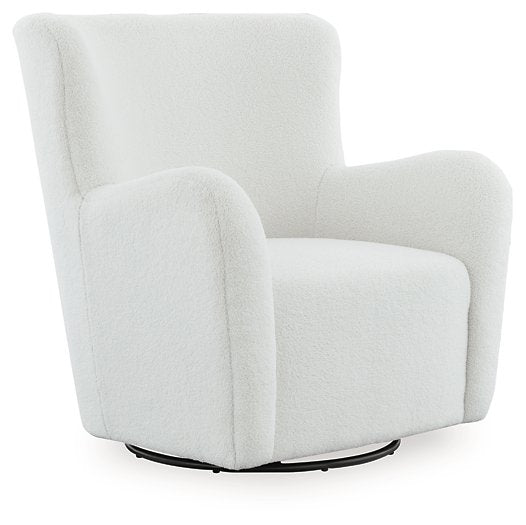 Rowenburg Swivel Glider Accent Chair - Home And Beyond
