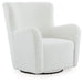 Rowenburg Swivel Glider Accent Chair - Home And Beyond