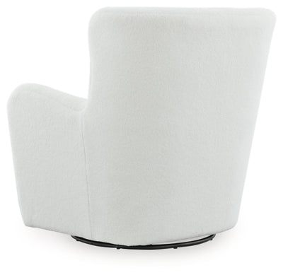 Rowenburg Swivel Glider Accent Chair - Home And Beyond