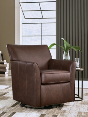 Braydunn Swivel Glider Accent Chair - Home And Beyond