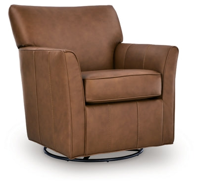 Braydunn Swivel Glider Accent Chair - Home And Beyond