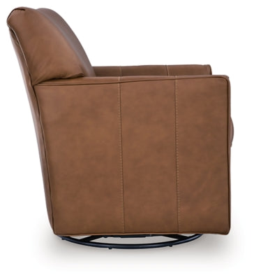 Braydunn Swivel Glider Accent Chair - Home And Beyond