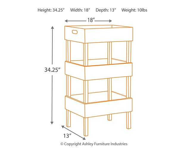 Yulton Storage Shelf - Home And Beyond