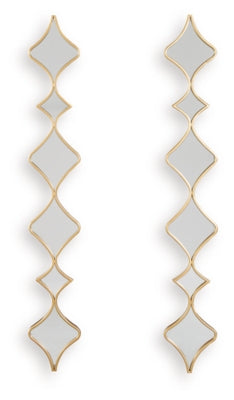 Harriswood Accent Mirror Set (Set of 2) - Home And Beyond