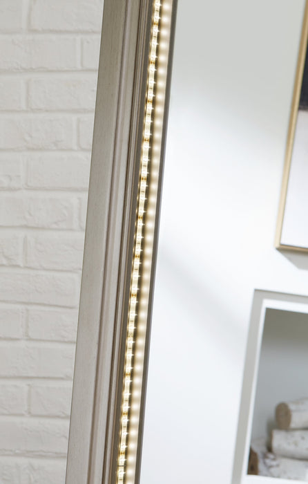 Evesen Floor Standing Mirror with Storage - Home And Beyond