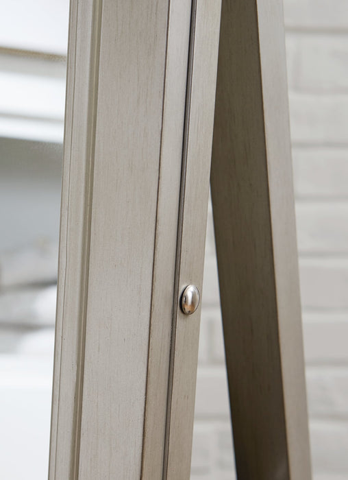 Evesen Floor Standing Mirror with Storage - Home And Beyond