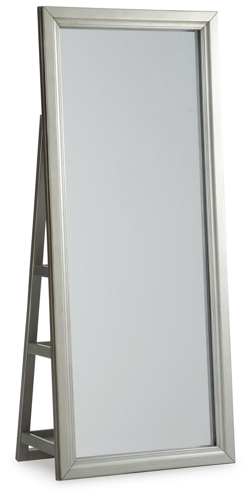 Evesen Floor Standing Mirror/Storage - Home And Beyond
