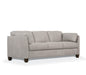 Matias Dusty White Leather Sofa image