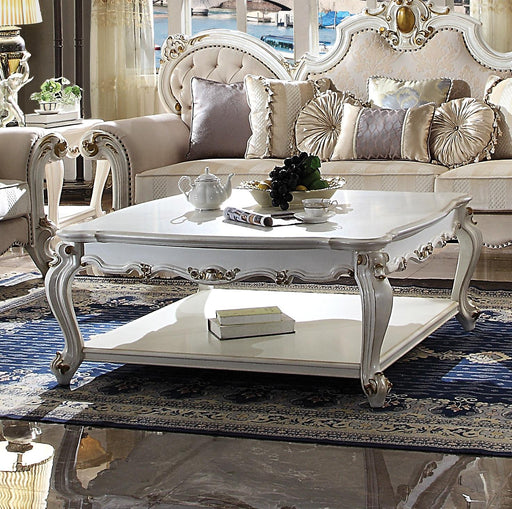 Picardy Antique Pearl Coffee Table - Home And Beyond