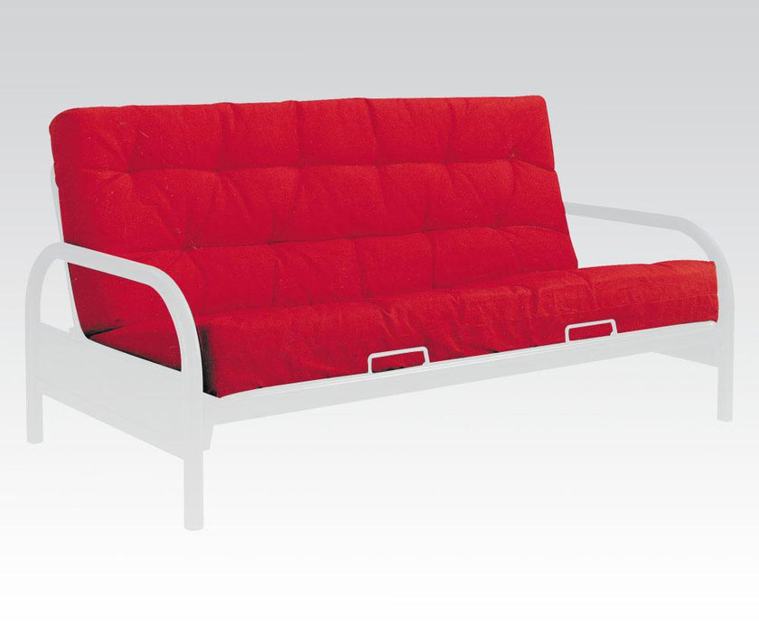 Acme 8" Full Futon Mattress in Red/Black 02812 - Home And Beyond