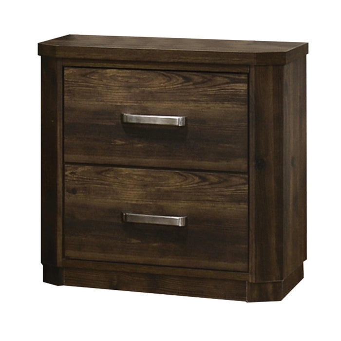 Elettra Rustic Walnut Nightstand image