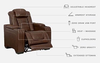 Backtrack Power Recliner - Home And Beyond