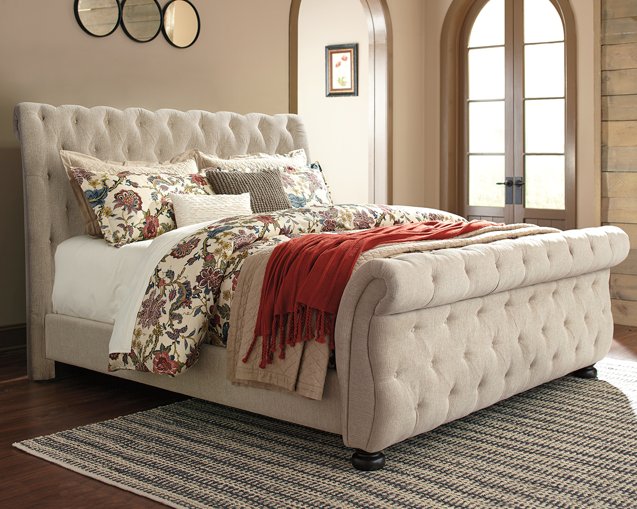 Willenburg Upholstered Bed - Home And Beyond