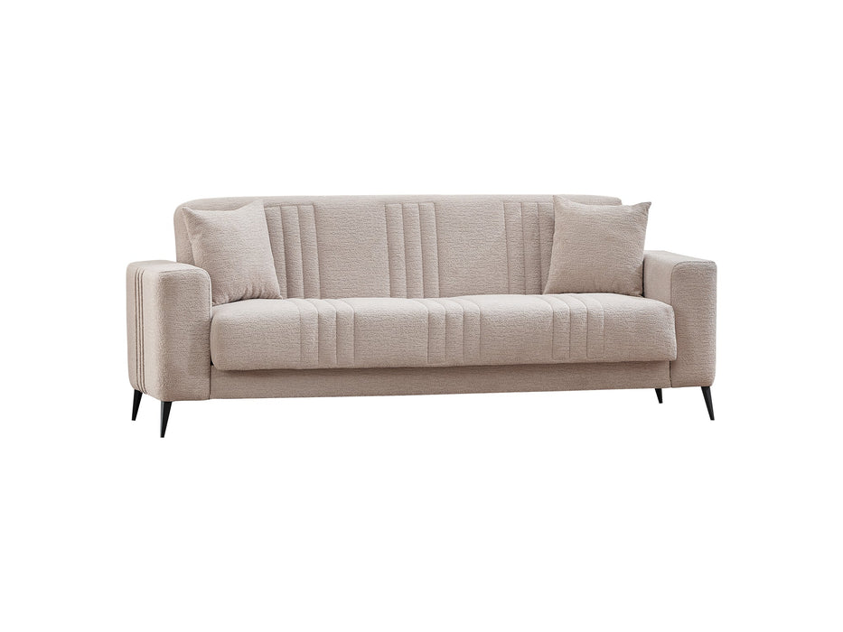 Adela Convertible Sofa Cream