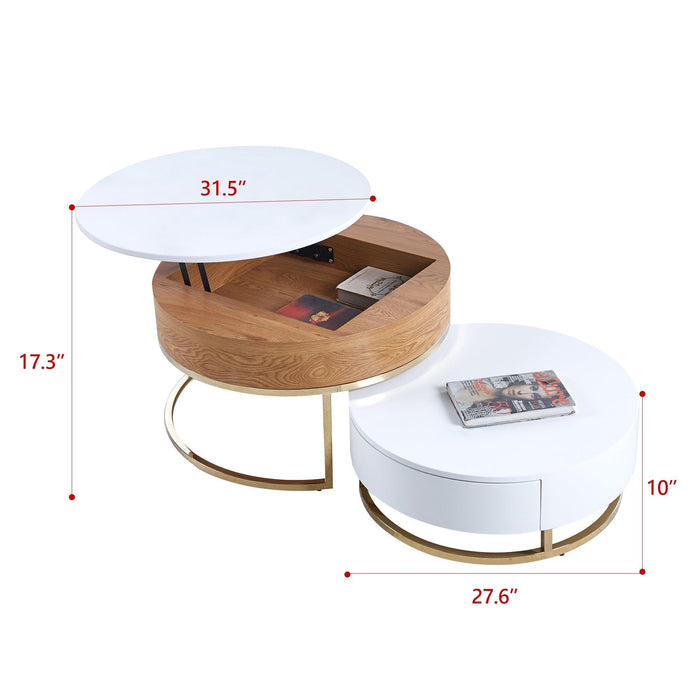 CT1066W COFFEE TABLE SET