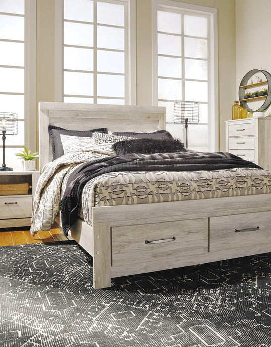 Bellaby Bed with 2 Storage Drawers - Home And Beyond