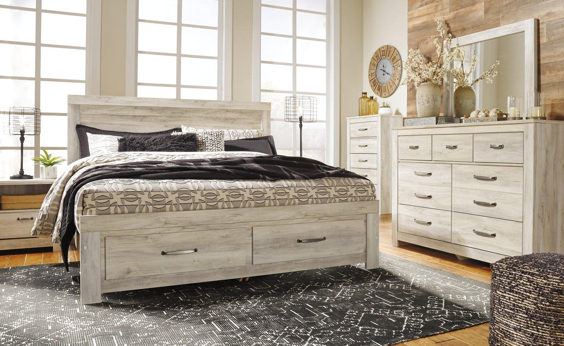 Bellaby Bed with 2 Storage Drawers - Home And Beyond