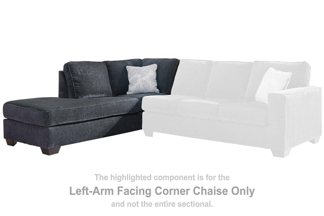 Altari Sleeper Sectional with Chaise - Home And Beyond