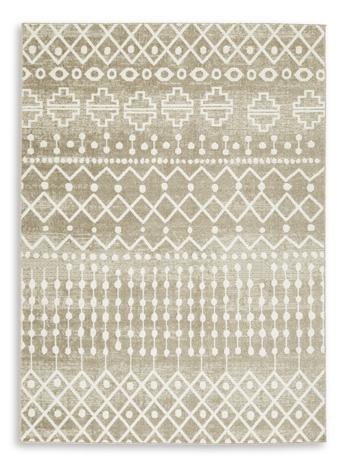 Bunchly 4'11" x 7'2" Washable Rug - Home And Beyond
