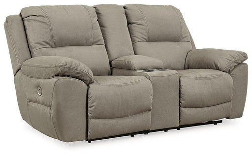 Next-Gen Gaucho Power Reclining Loveseat with Console - Home And Beyond
