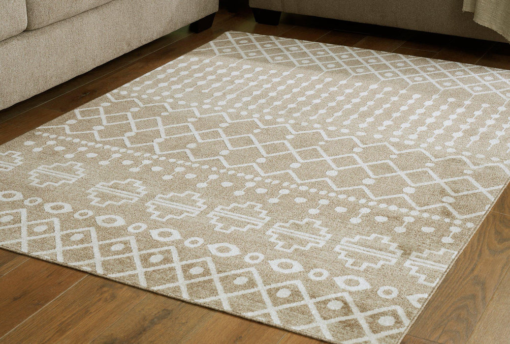 Bunchly 4'11" x 7'2" Washable Rug - Home And Beyond