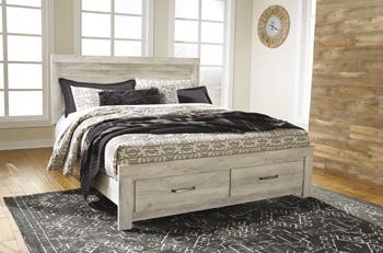 Bellaby Bed with 2 Storage Drawers - Home And Beyond