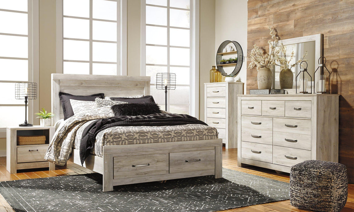 Bellaby Bed with 2 Storage Drawers - Home And Beyond