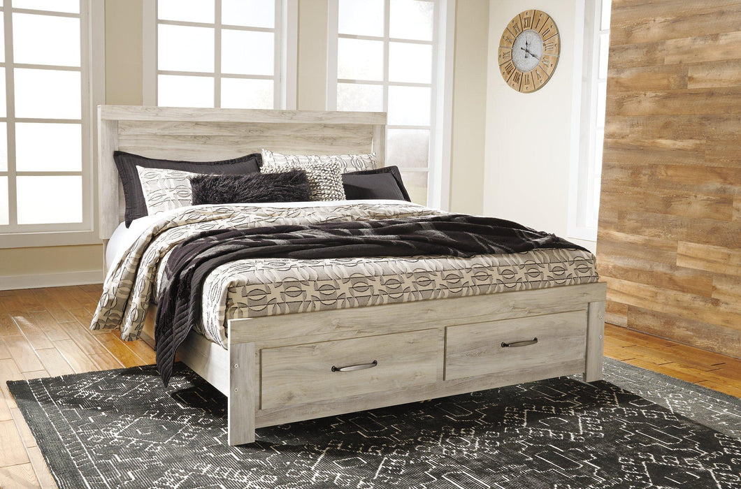 Bellaby Bed with 2 Storage Drawers - Home And Beyond