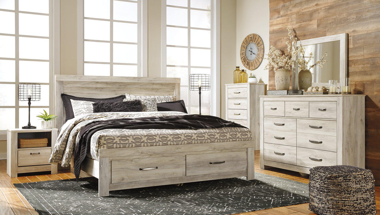 Bellaby Bed with 2 Storage Drawers - Home And Beyond