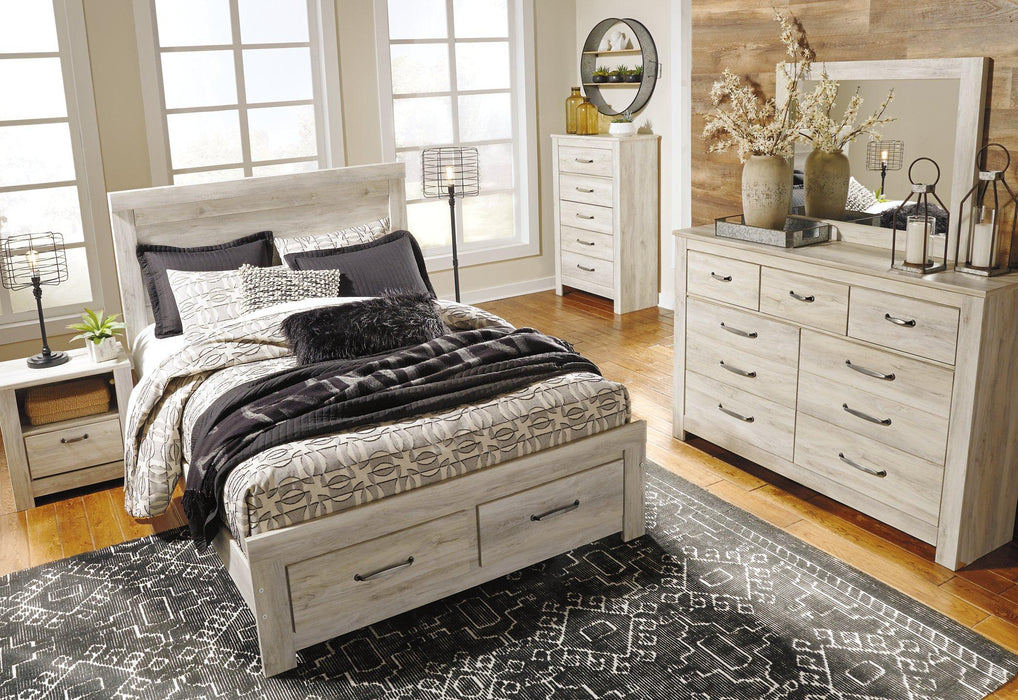 Bellaby Bed with 2 Storage Drawers - Home And Beyond