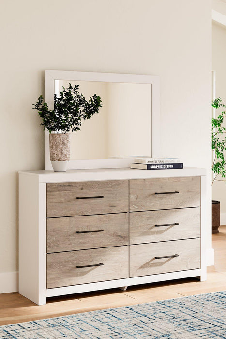 Charbitt Dresser and Mirror