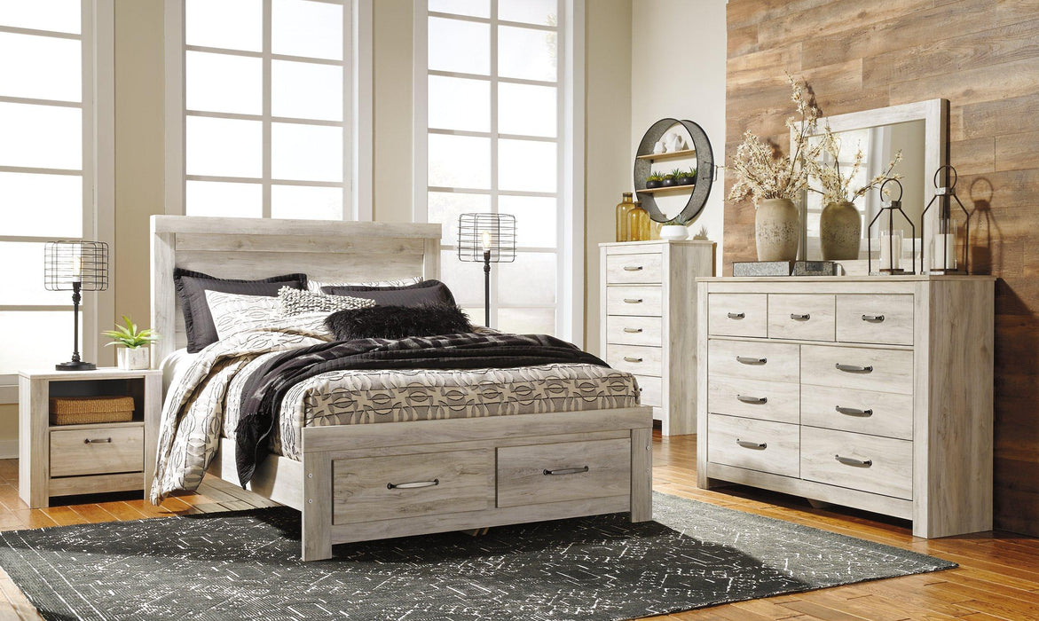 Bellaby Bed with 2 Storage Drawers - Home And Beyond