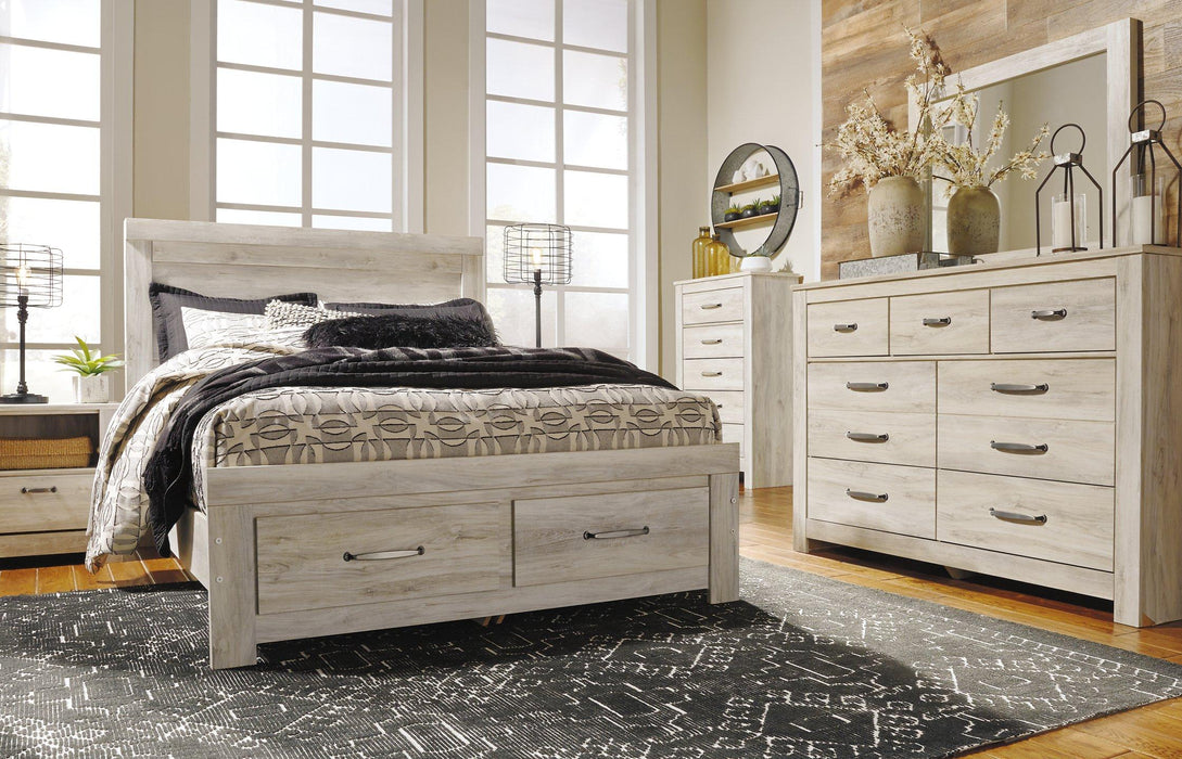 Bellaby Bed with 2 Storage Drawers - Home And Beyond