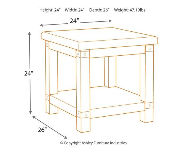 Carynhurst End Table Set